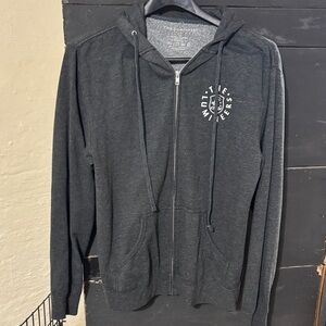 VINTAGE Lumineers GRAY ZIP UP